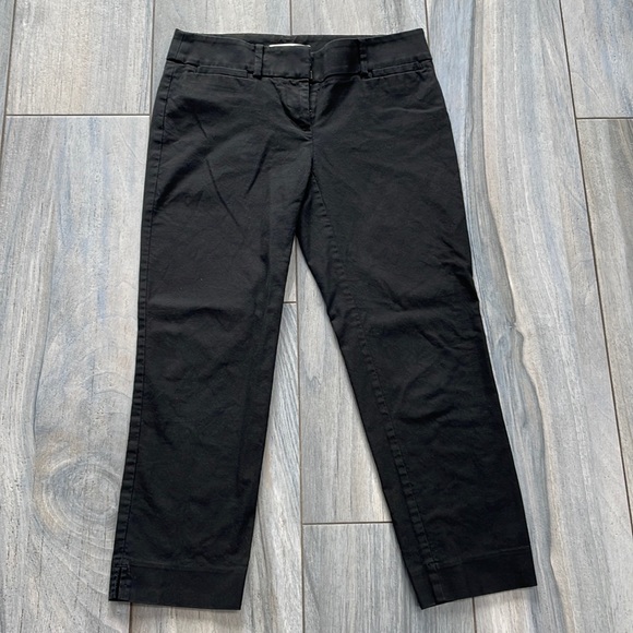 ***Ann Taylor Loft Black Capri Pants size 00P - Picture 1 of 8